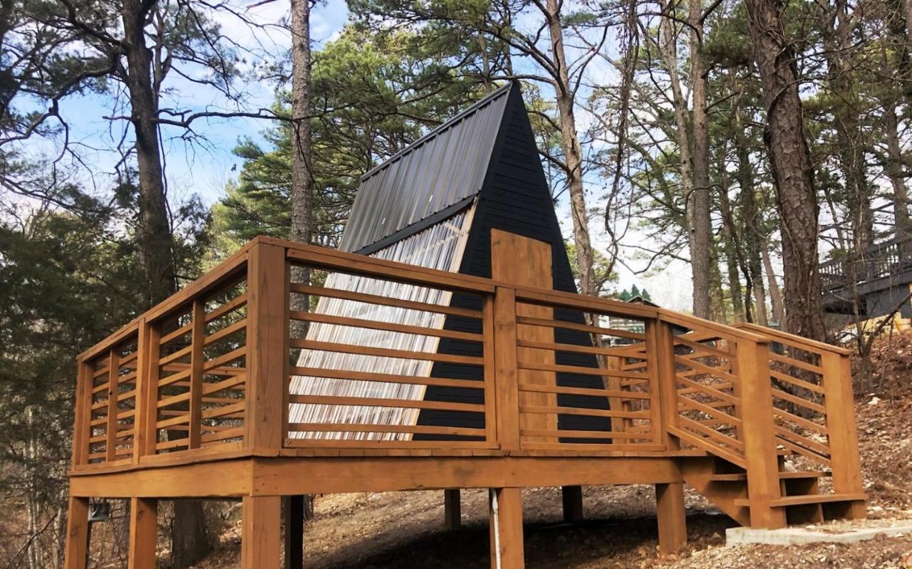 Loblolly Pines Adventure Aframe #1 Villa Eureka Springs Exterior photo